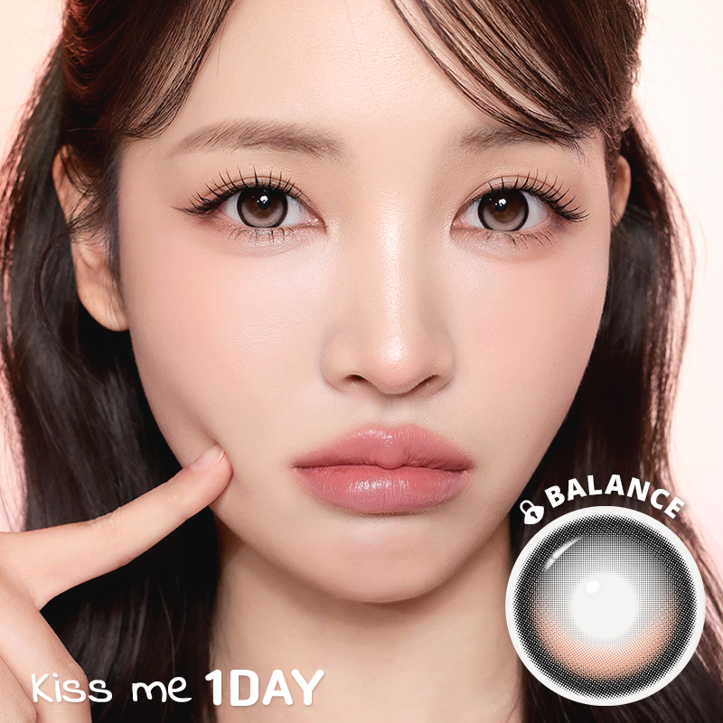 センスマニア カラコン DEKAME キスミーミルキーチョコ [1日用] 軸固定 1DAY