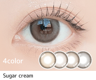 SENSEMANIA カラコン sugar cream