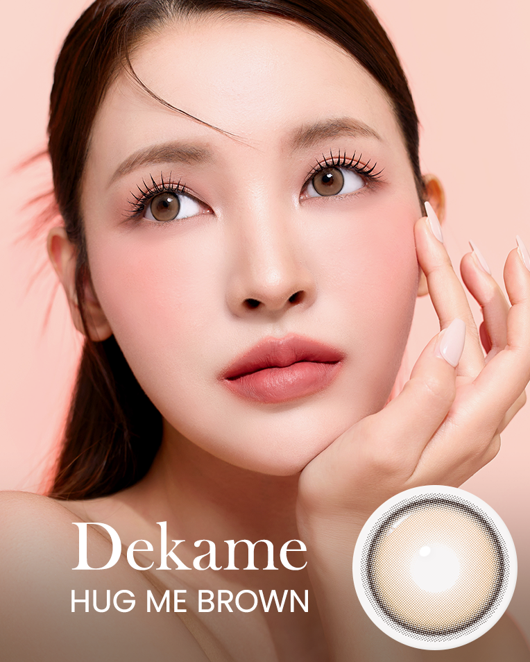 SENSEMANIA カラコン DEKAME ハグミーブラウン [1日用]